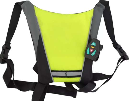 Gilet LED réfléchissant avec télécommande  / ORNII