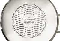 SET 3 CASSEROLES 16/18/20CM GRIS/ BLAUPUNKT