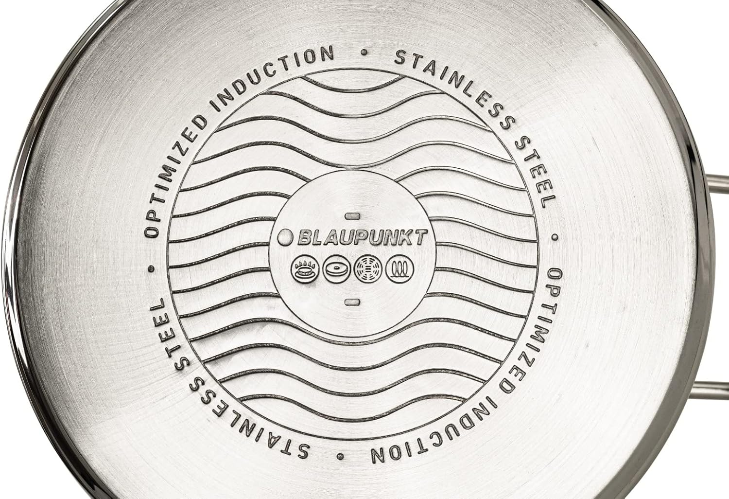 SET 3 CASSEROLES 16/18/20CM GRIS/ BLAUPUNKT