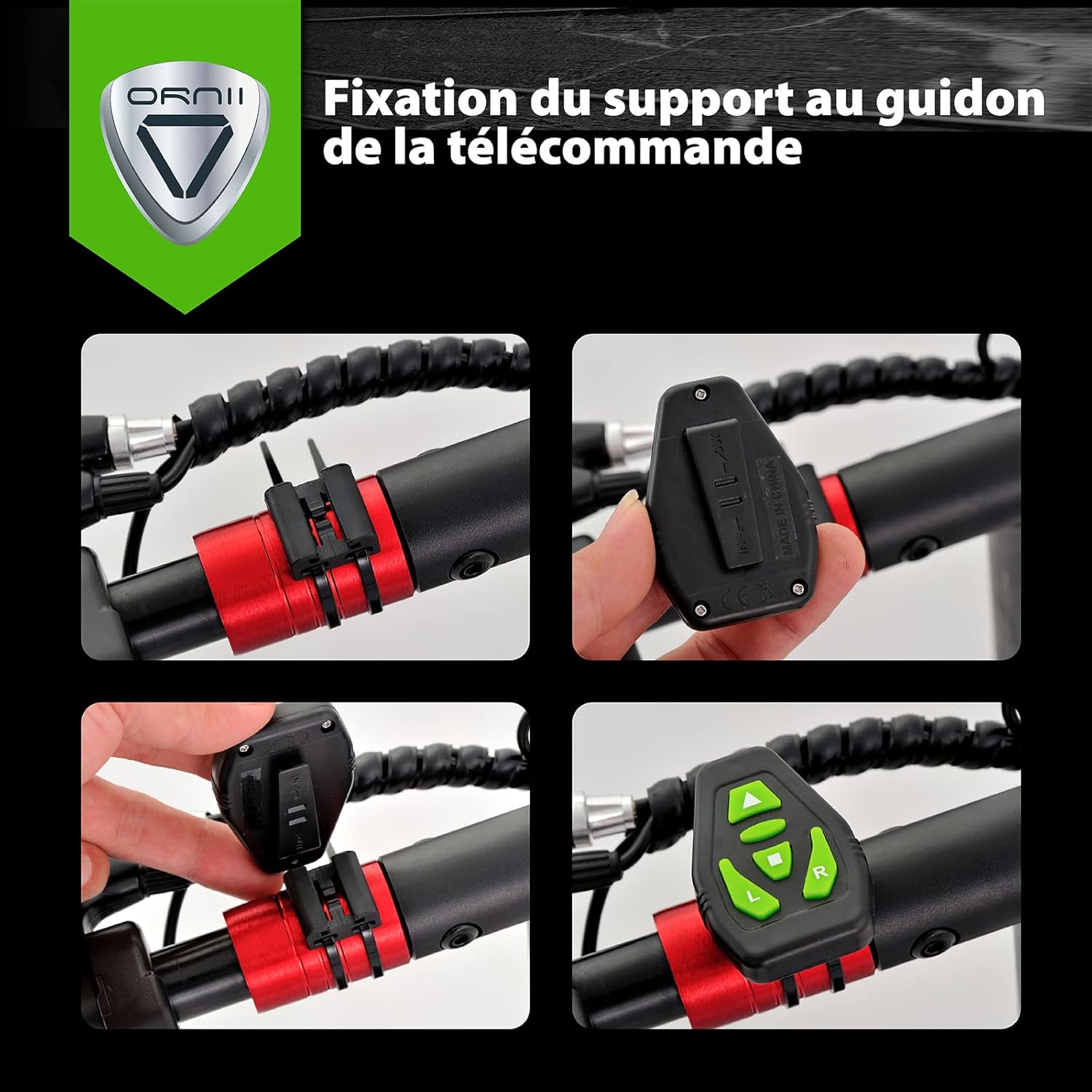 Sac à dos LED avec télécommande  / ORNII